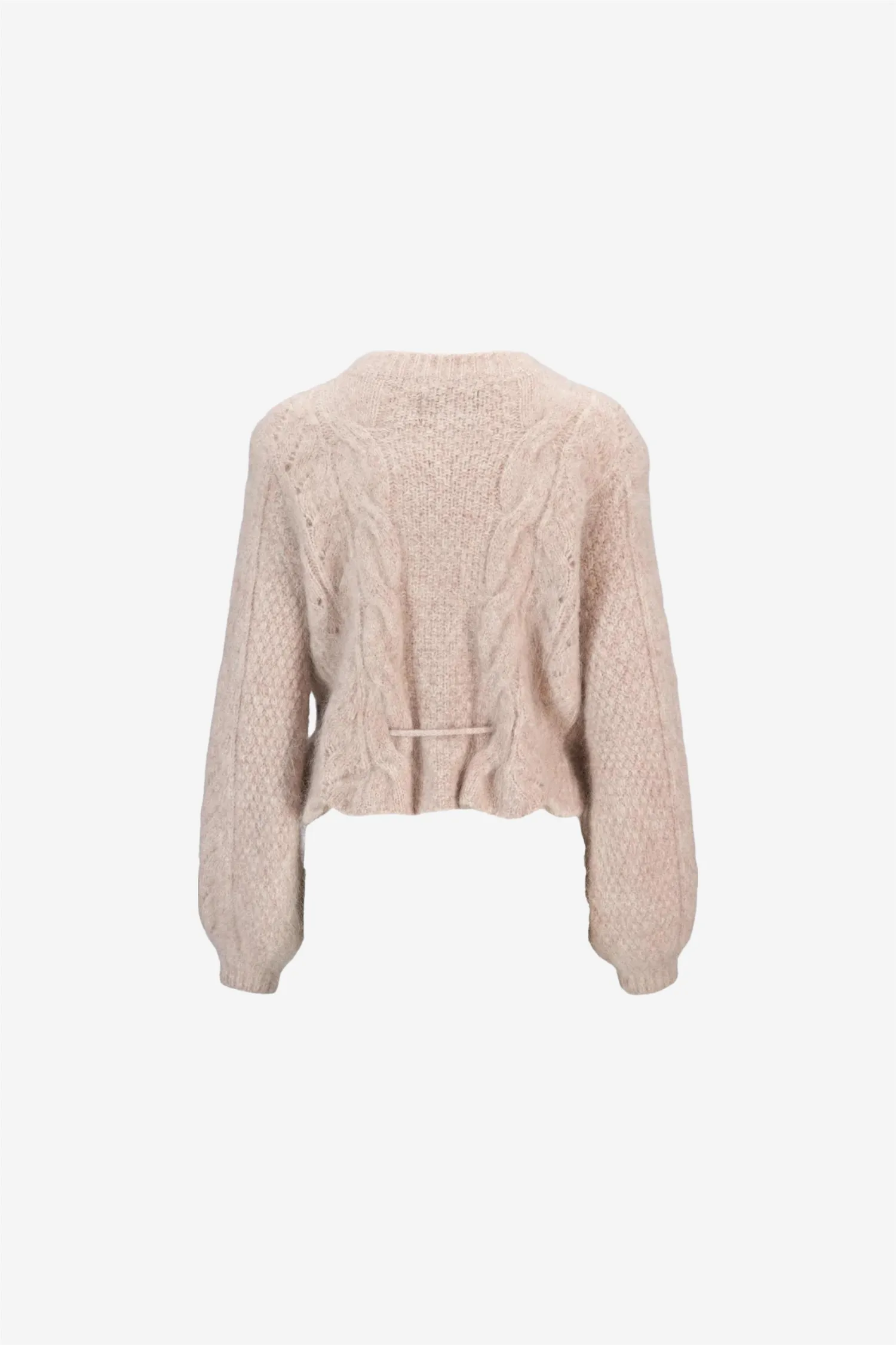 Sophia Chunky Cardigan Beige Melange