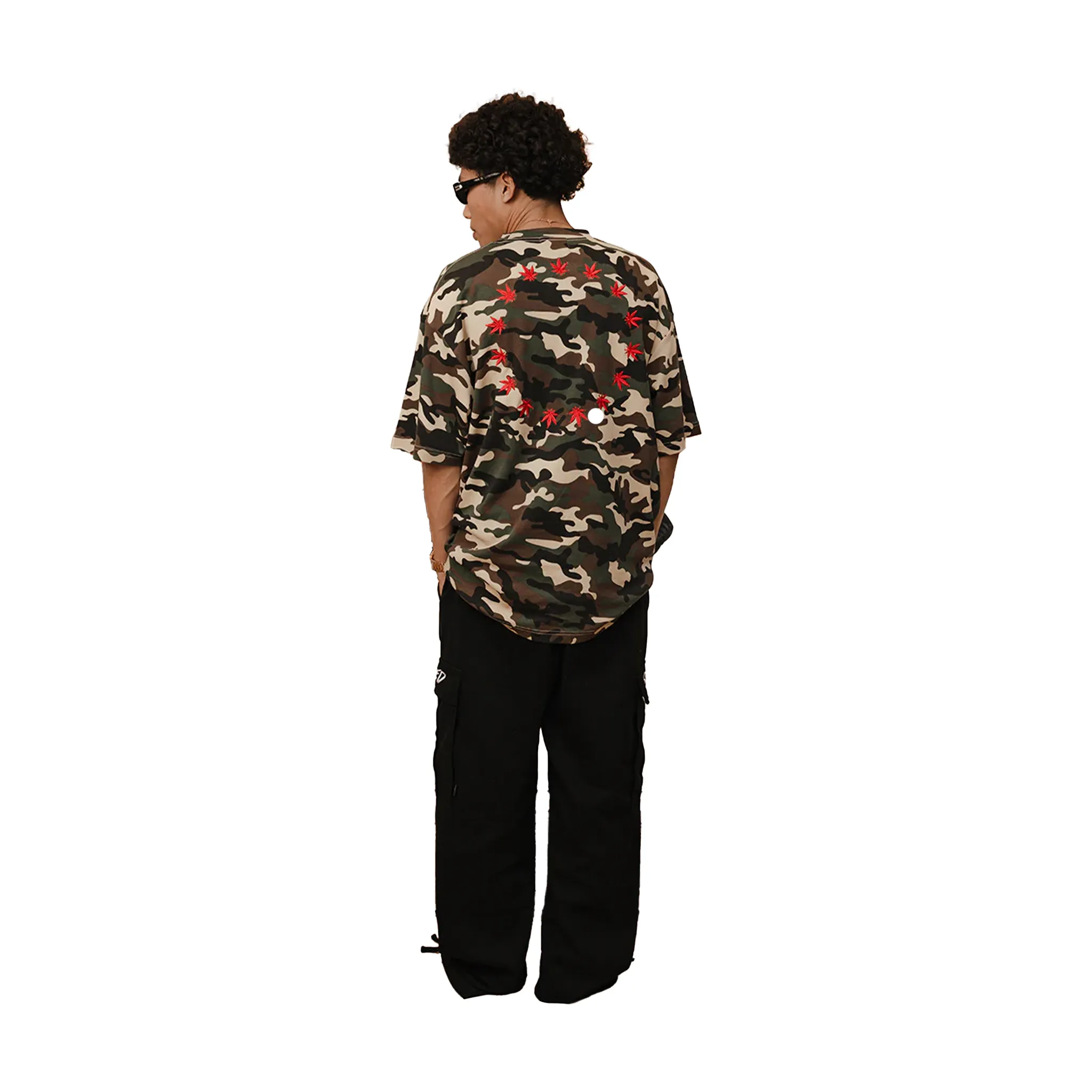 Stoned & Co ® Blessed25 : Cargo Pants Black (SS25)