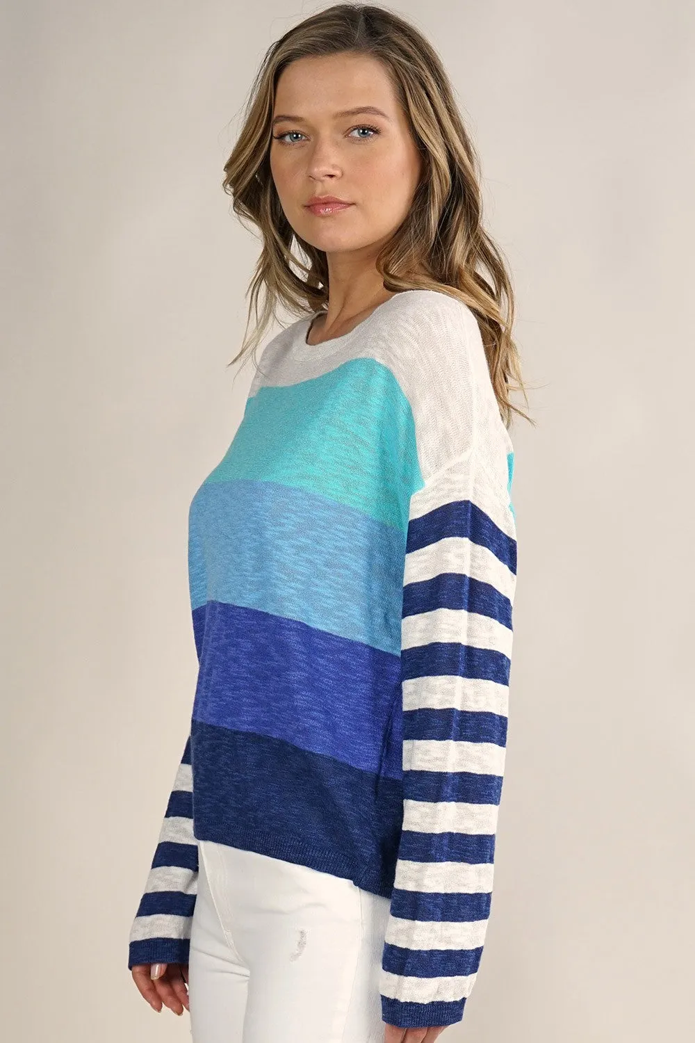 Striped Pullover Sweater