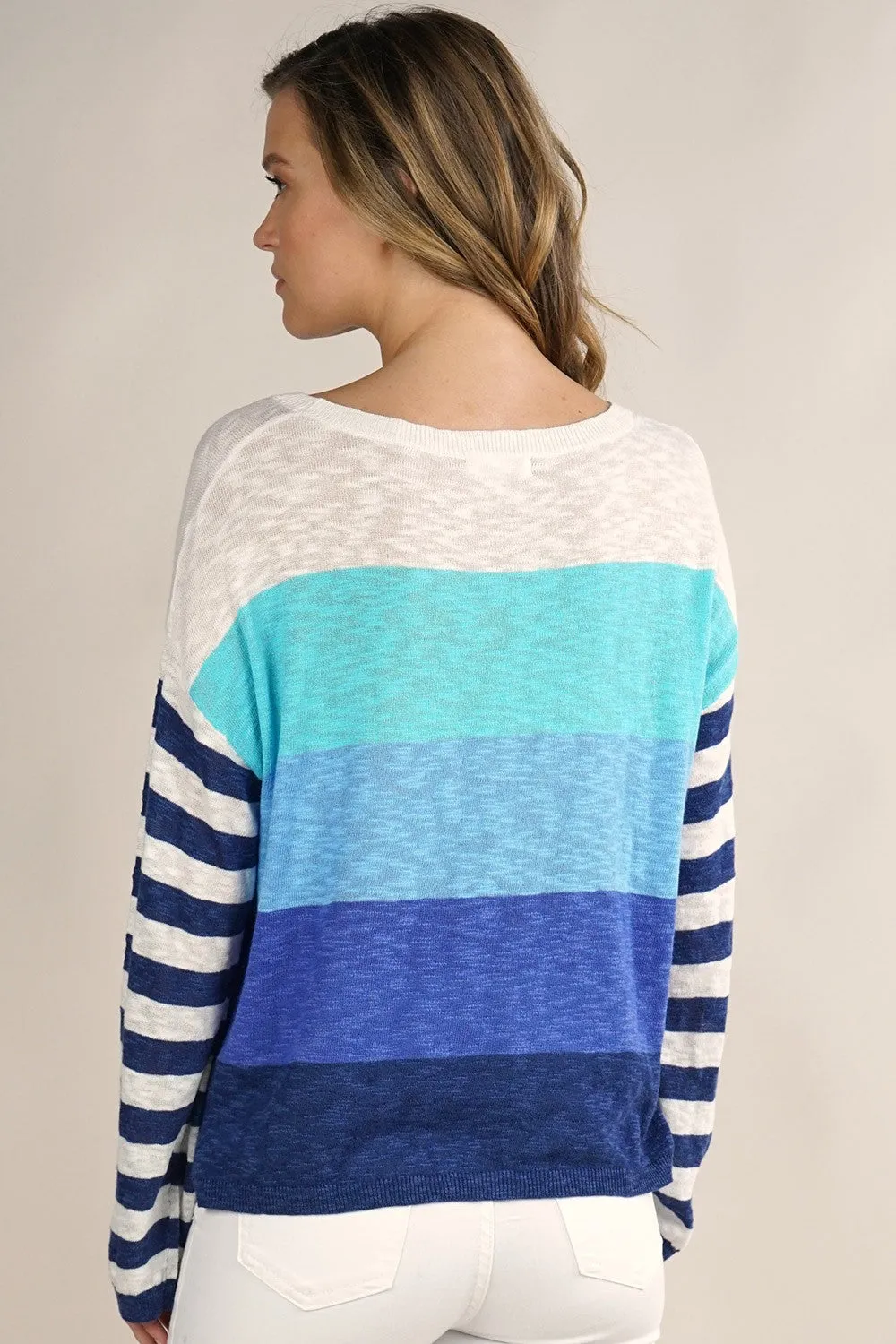 Striped Pullover Sweater