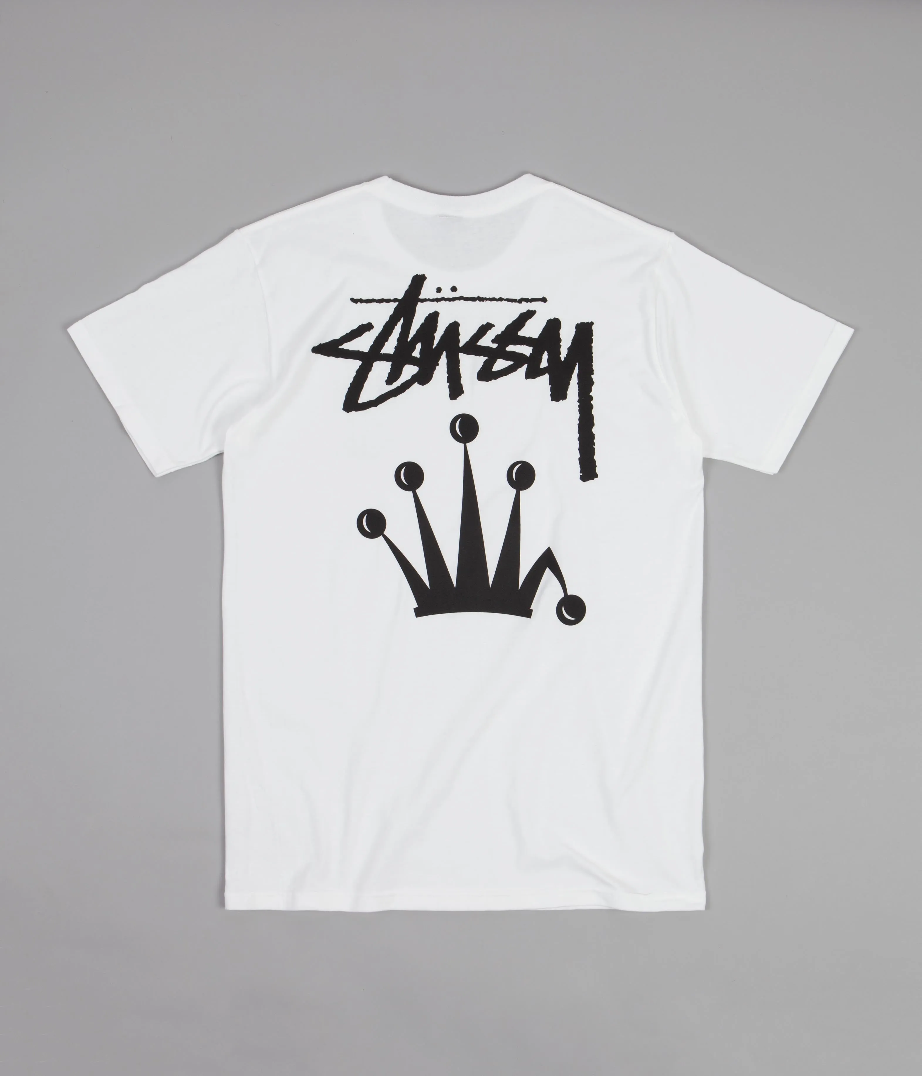 Stussy Stock Crown T-Shirt - White