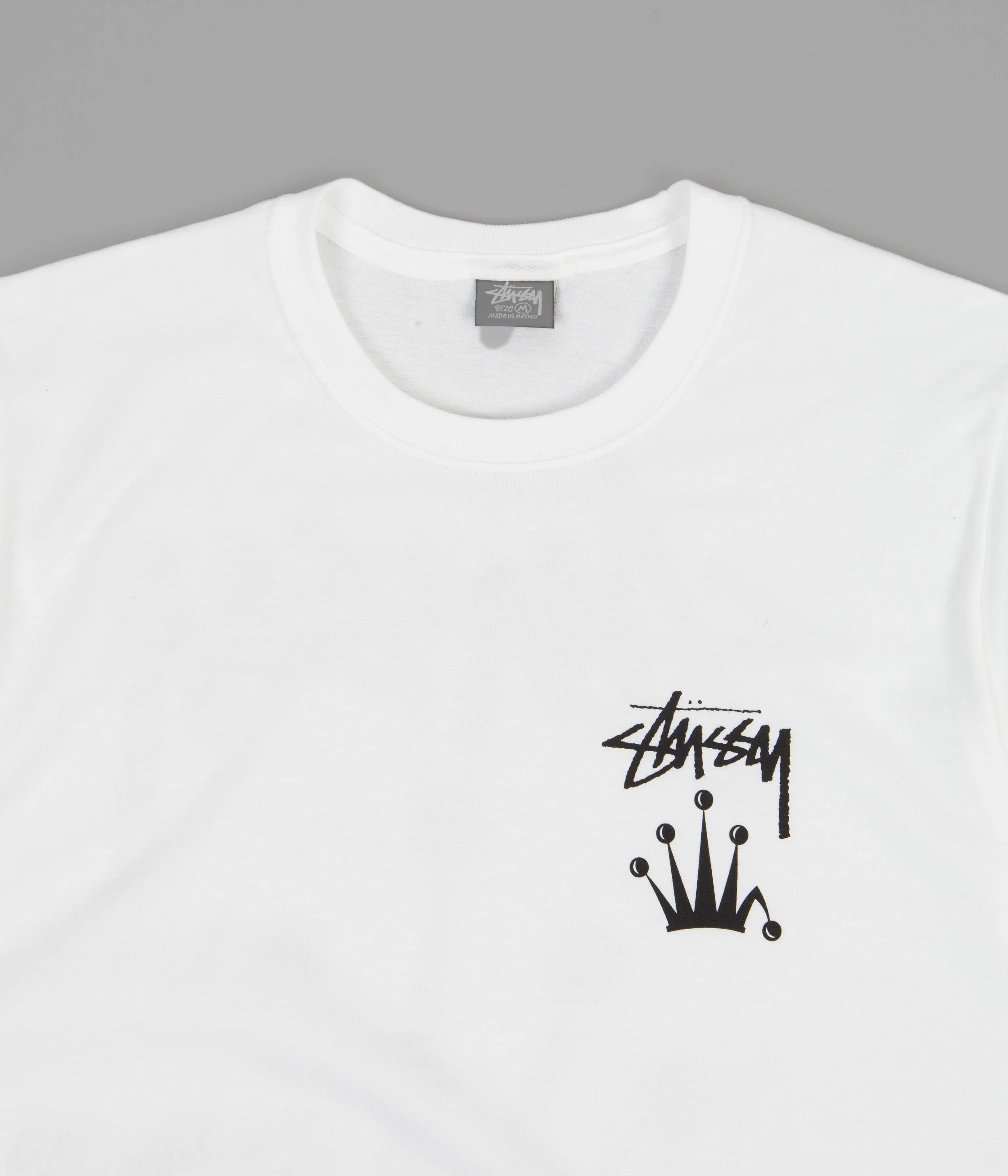 Stussy Stock Crown T-Shirt - White