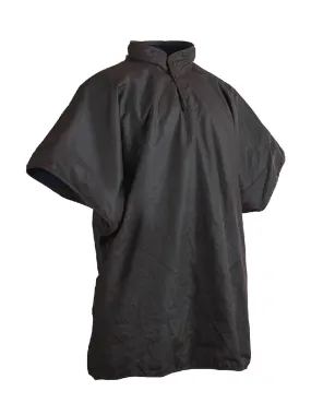 Styx Mill Oilskin Wool Lined Poncho - Brown