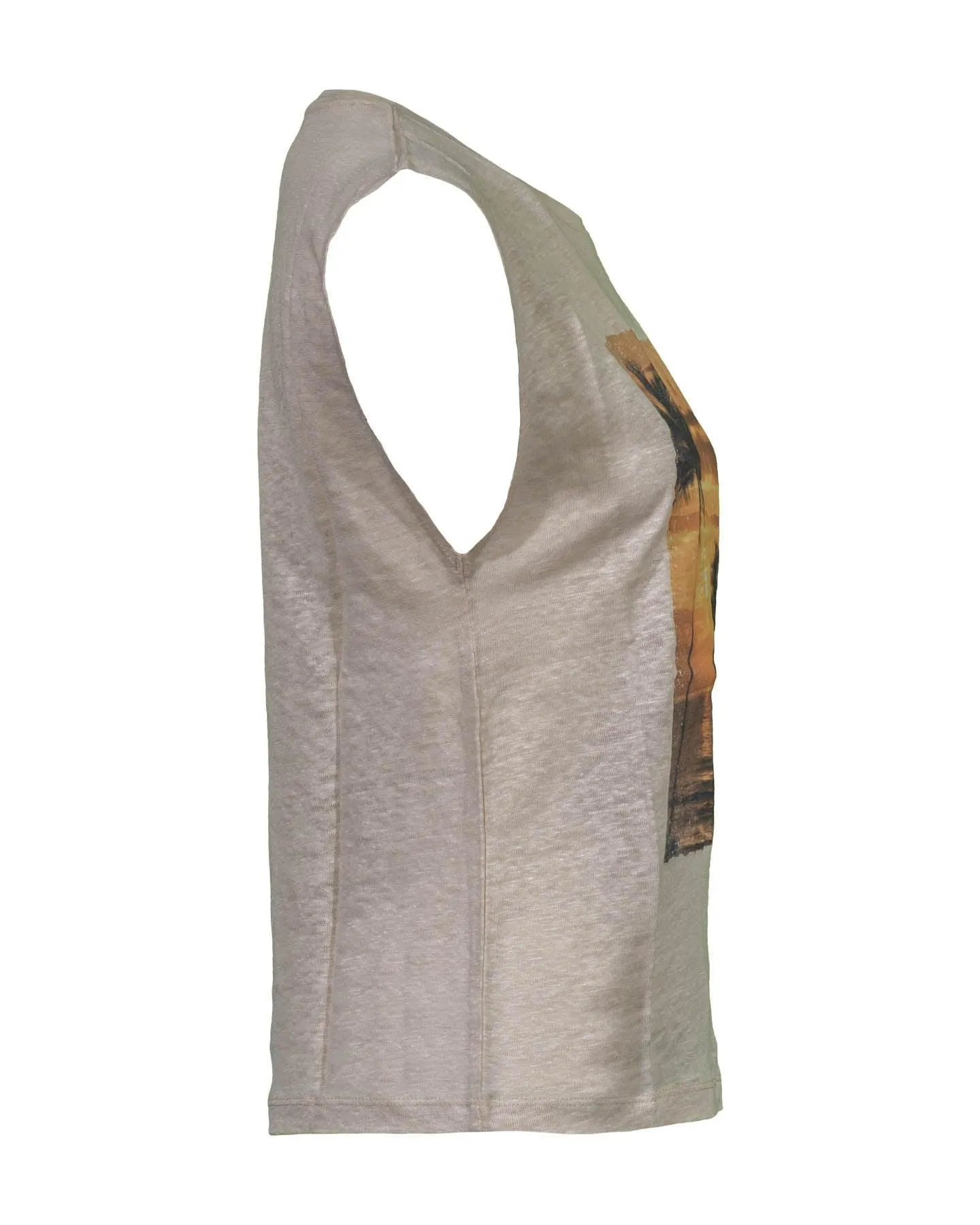 Sunset Linen Tee