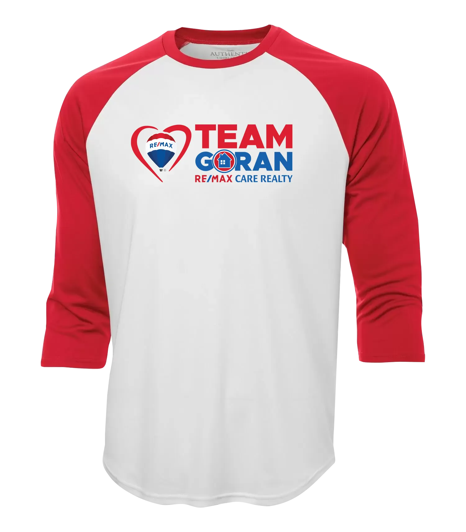Team Goran Adult Cotton Baseball Shirt with Printed Logo