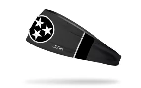 Tennessee Monochrome Flag Headband