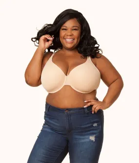 The Full Support T-Shirt Bra: Toasted Almond