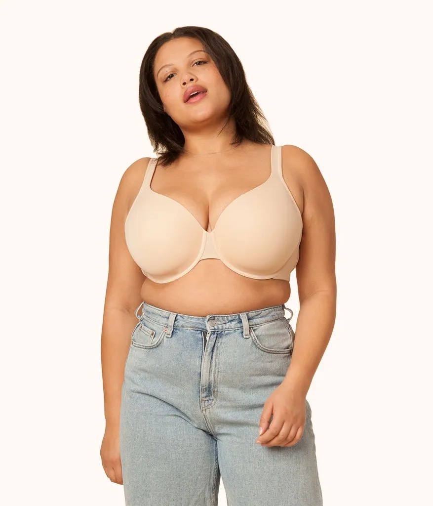 The Full Support T-Shirt Bra: Toasted Almond