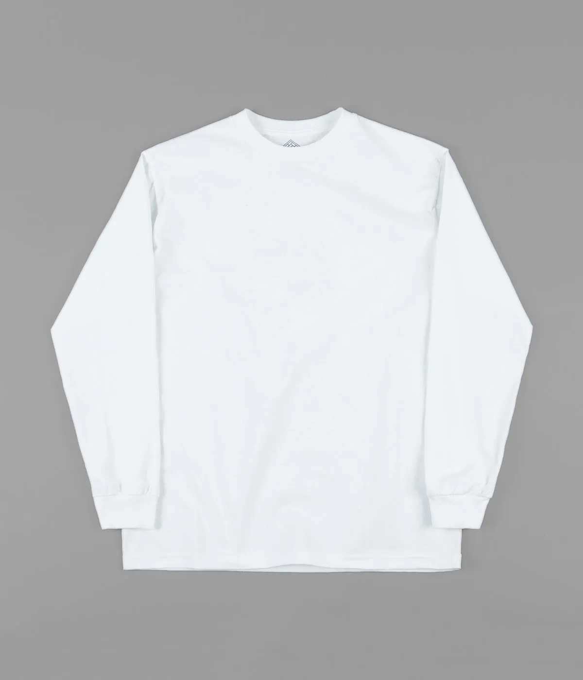 The National Skateboard Co Classic Logo Long Sleeve T-Shirt - White