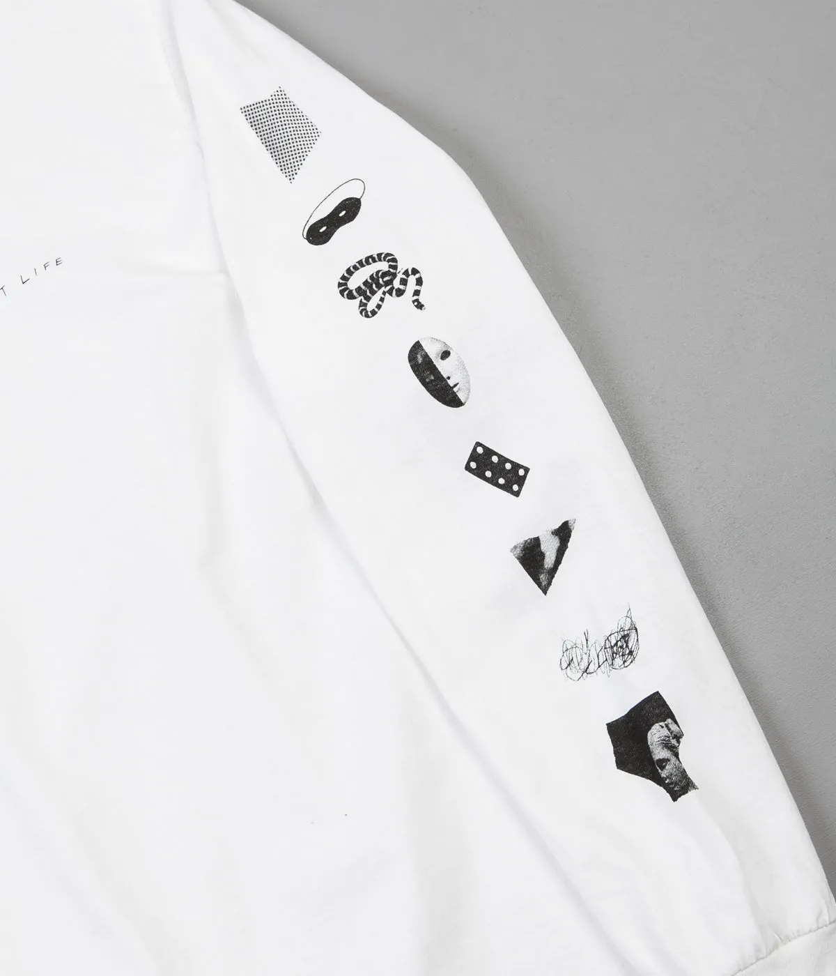 The Quiet Life Hoeckel Long Sleeve T-Shirt - White