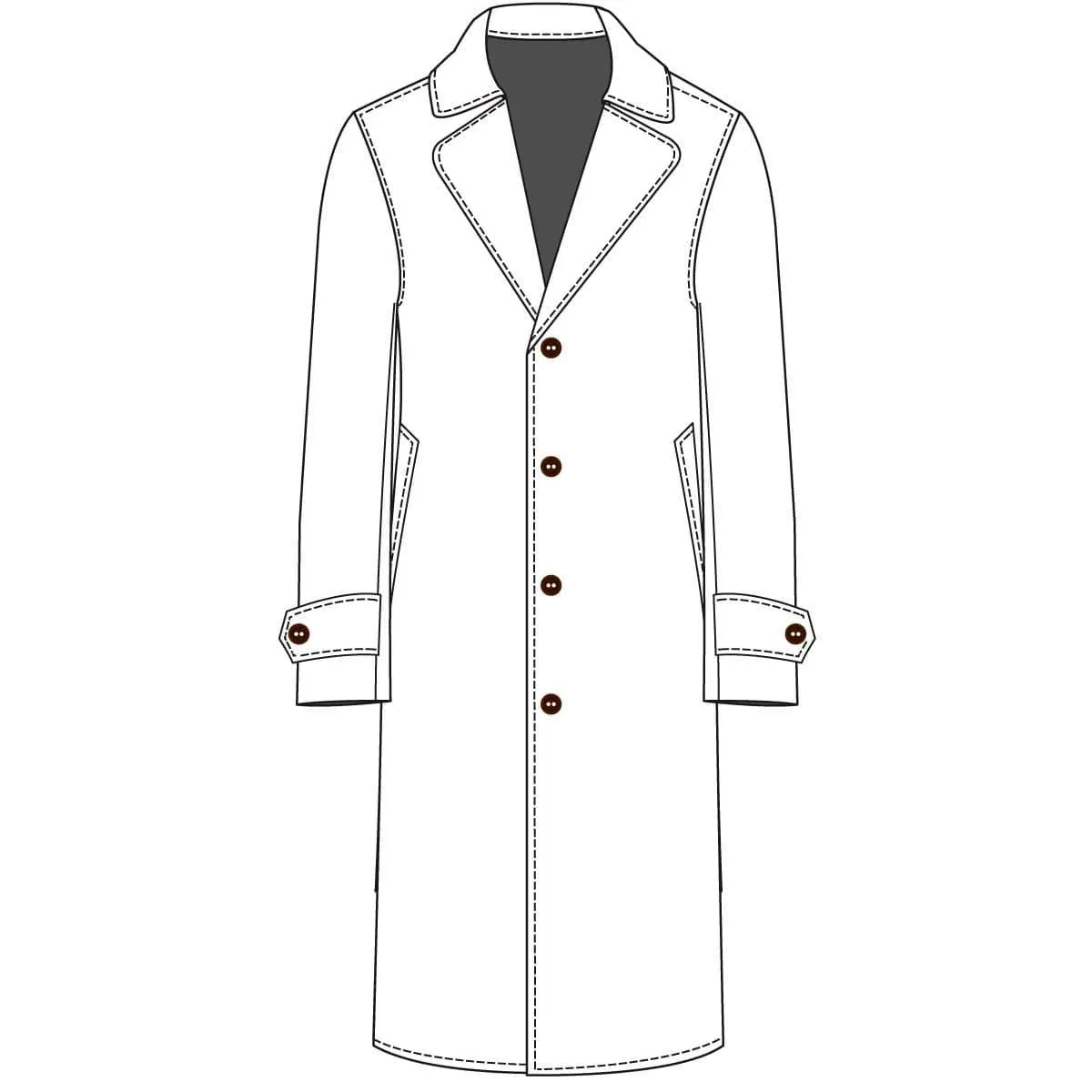 The Stately Overcoat | Turquoise Dream