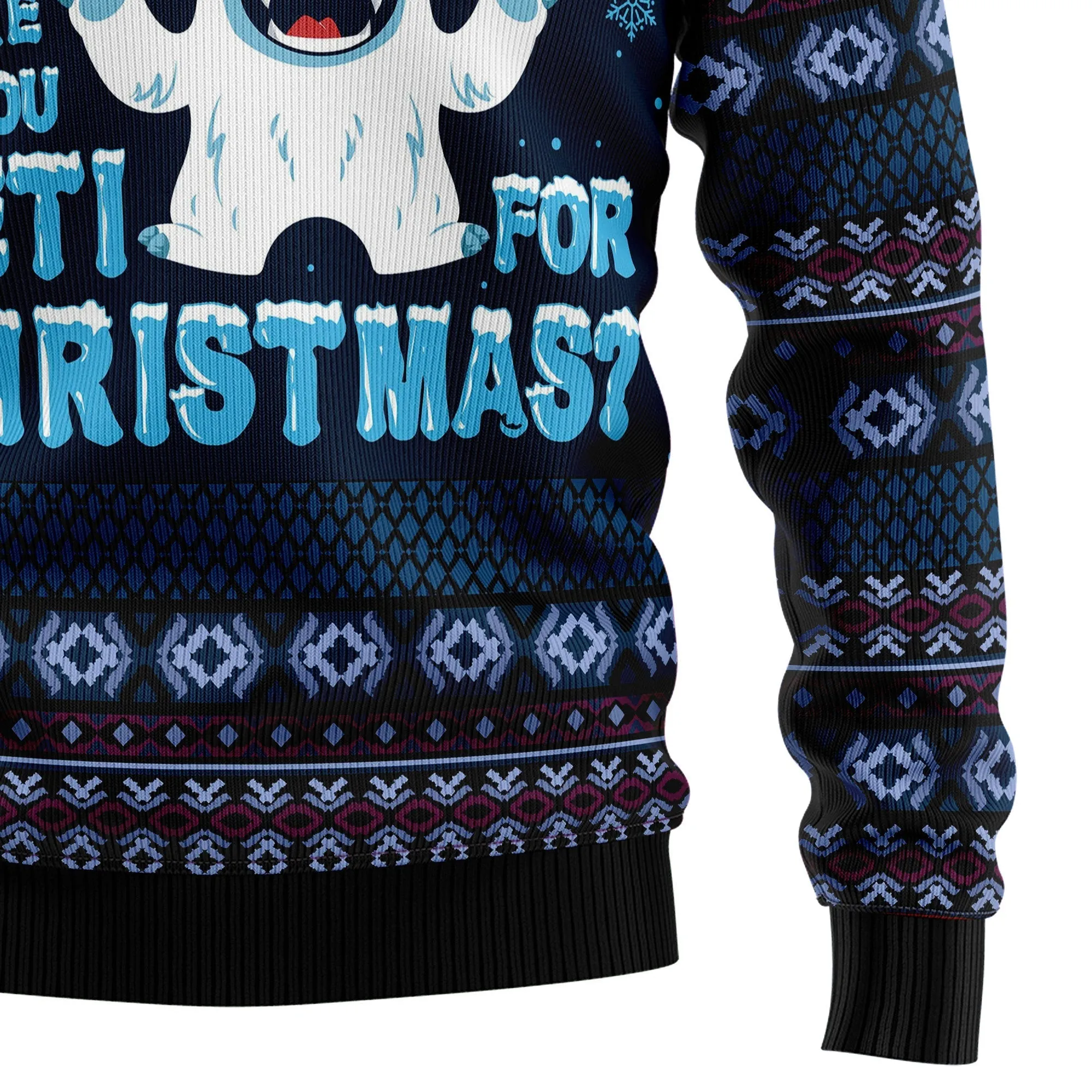Ugly Christmas Sweater JulesRoche All-Over Print Festive Jumper