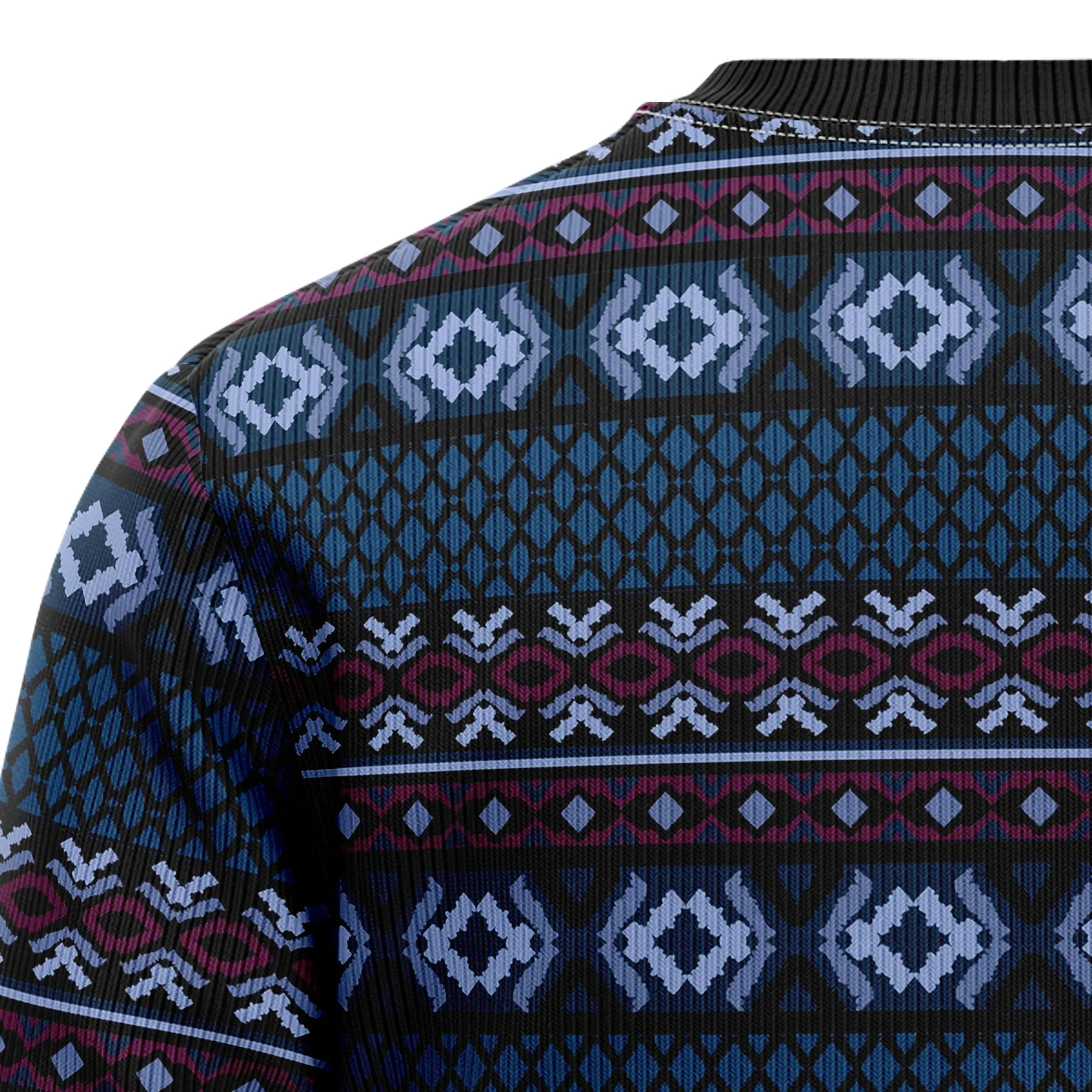Ugly Christmas Sweater JulesRoche All-Over Print Festive Jumper