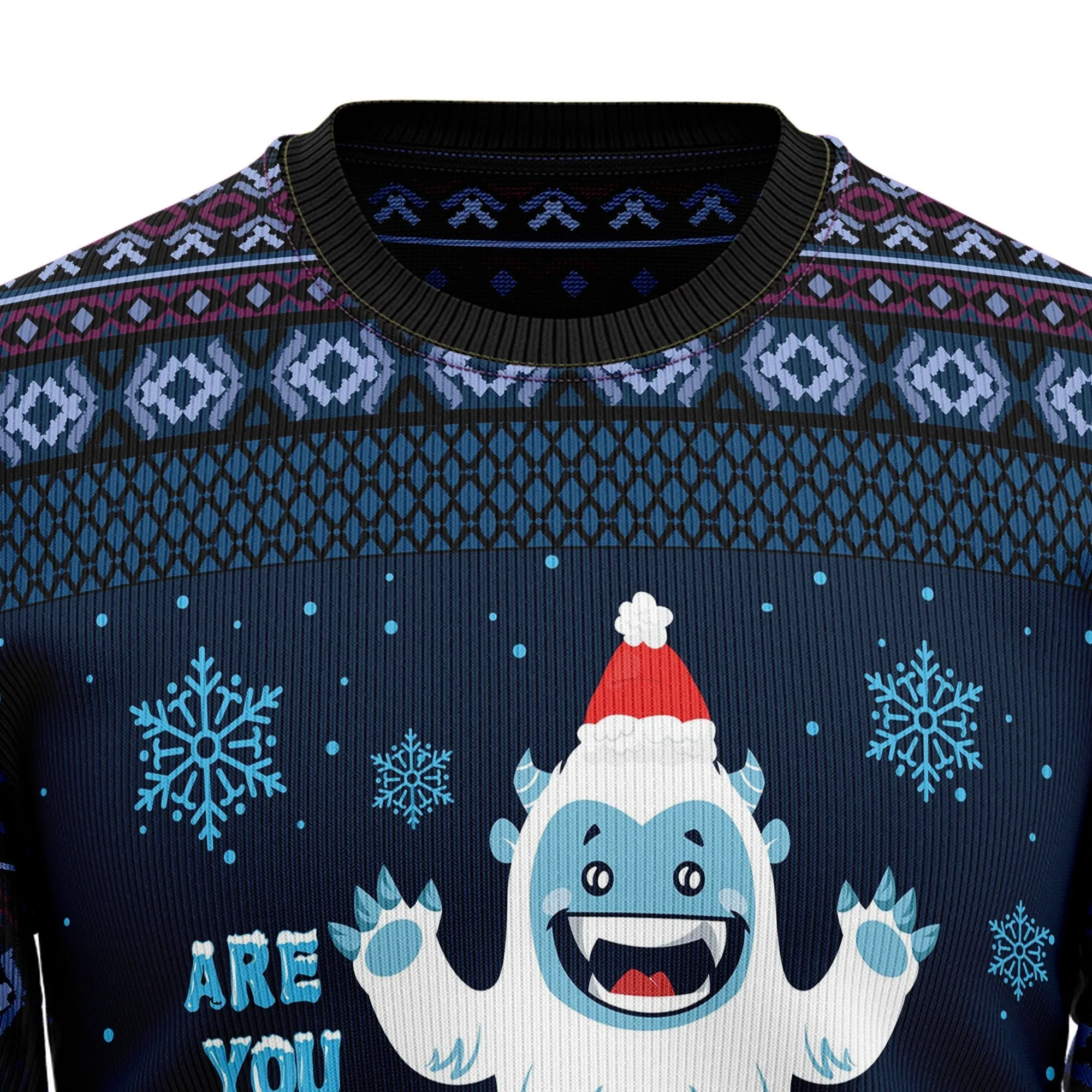Ugly Christmas Sweater JulesRoche All-Over Print Festive Jumper