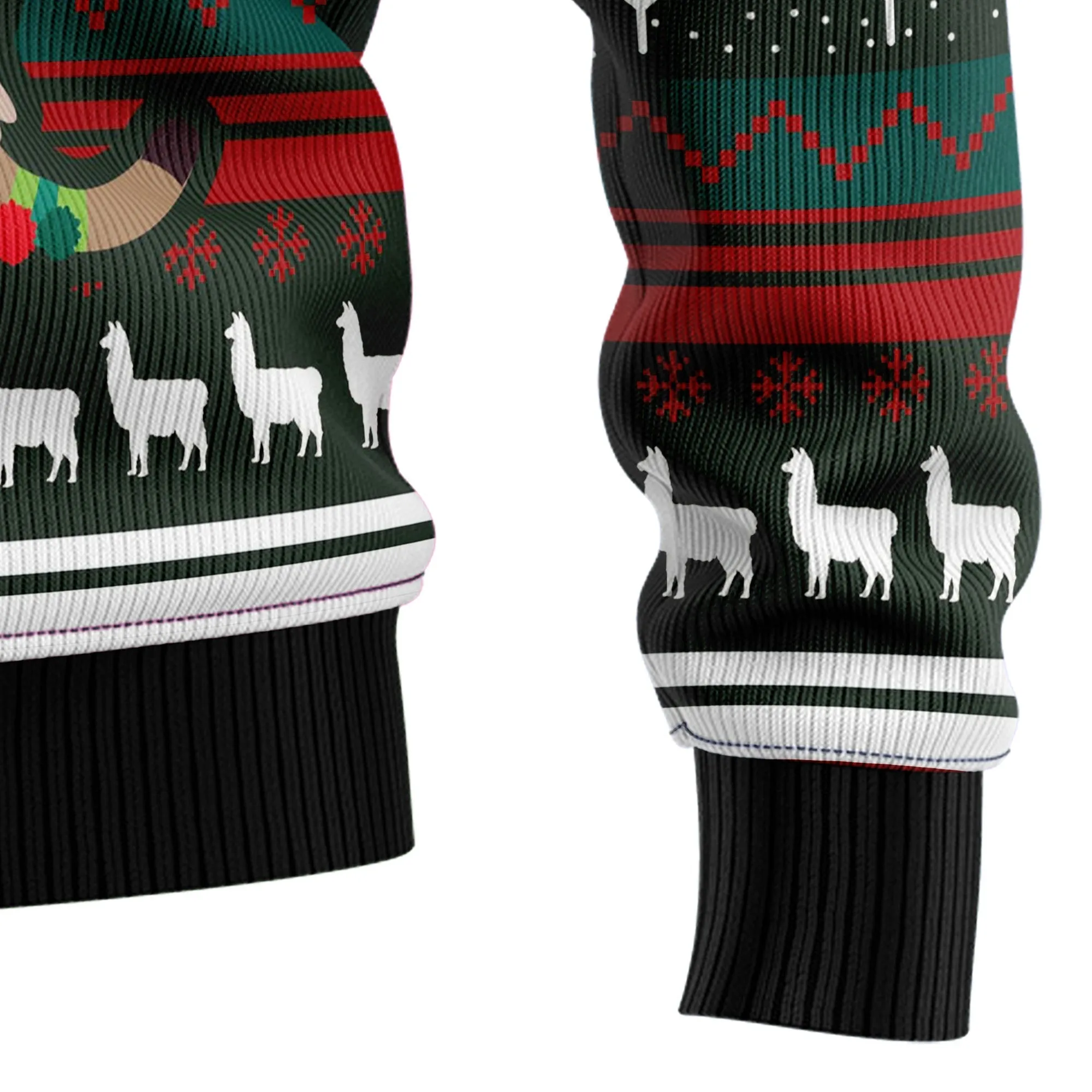 Ugly Christmas Sweater JulesRoche All-Over Print Winter Pullover