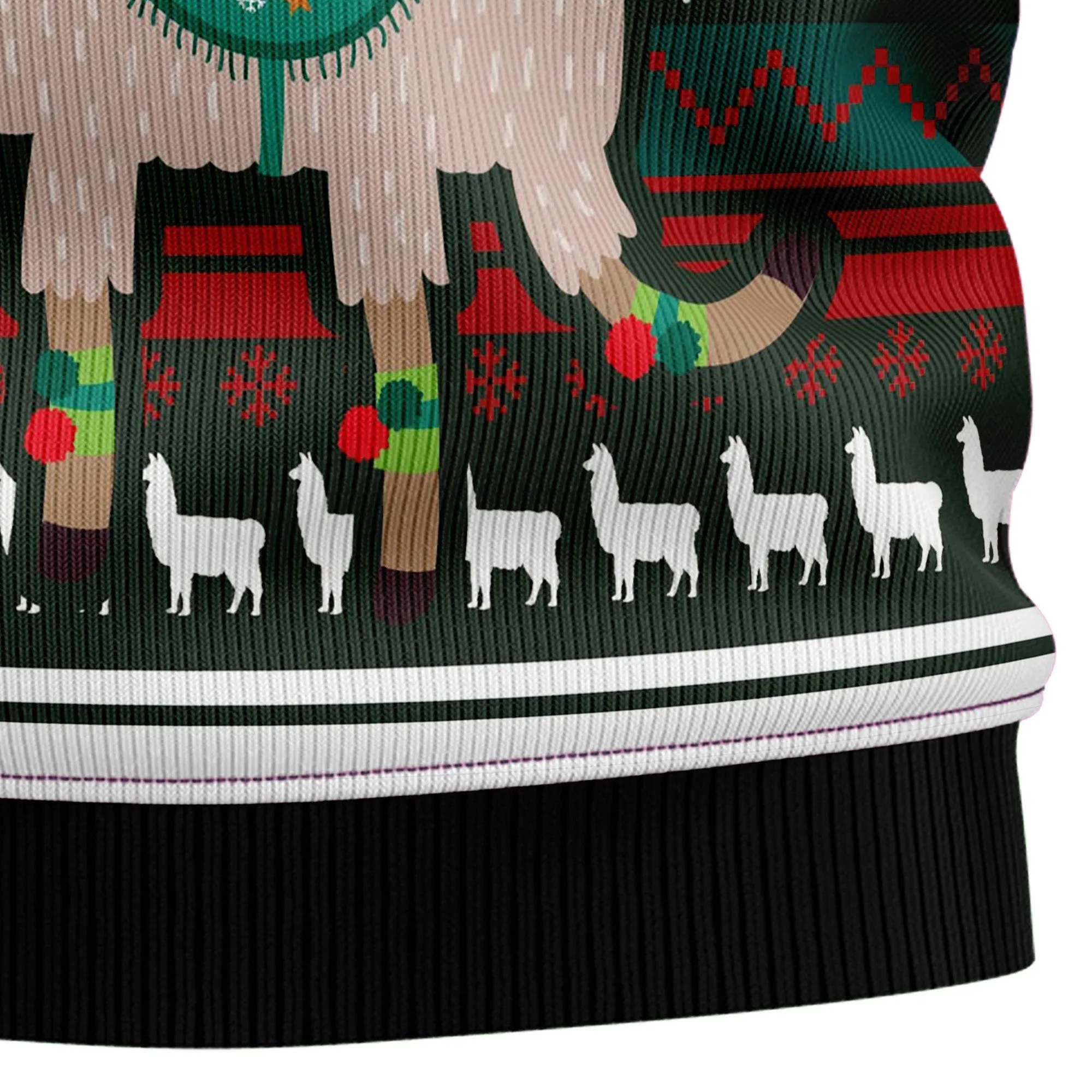 Ugly Christmas Sweater JulesRoche All-Over Print Winter Pullover