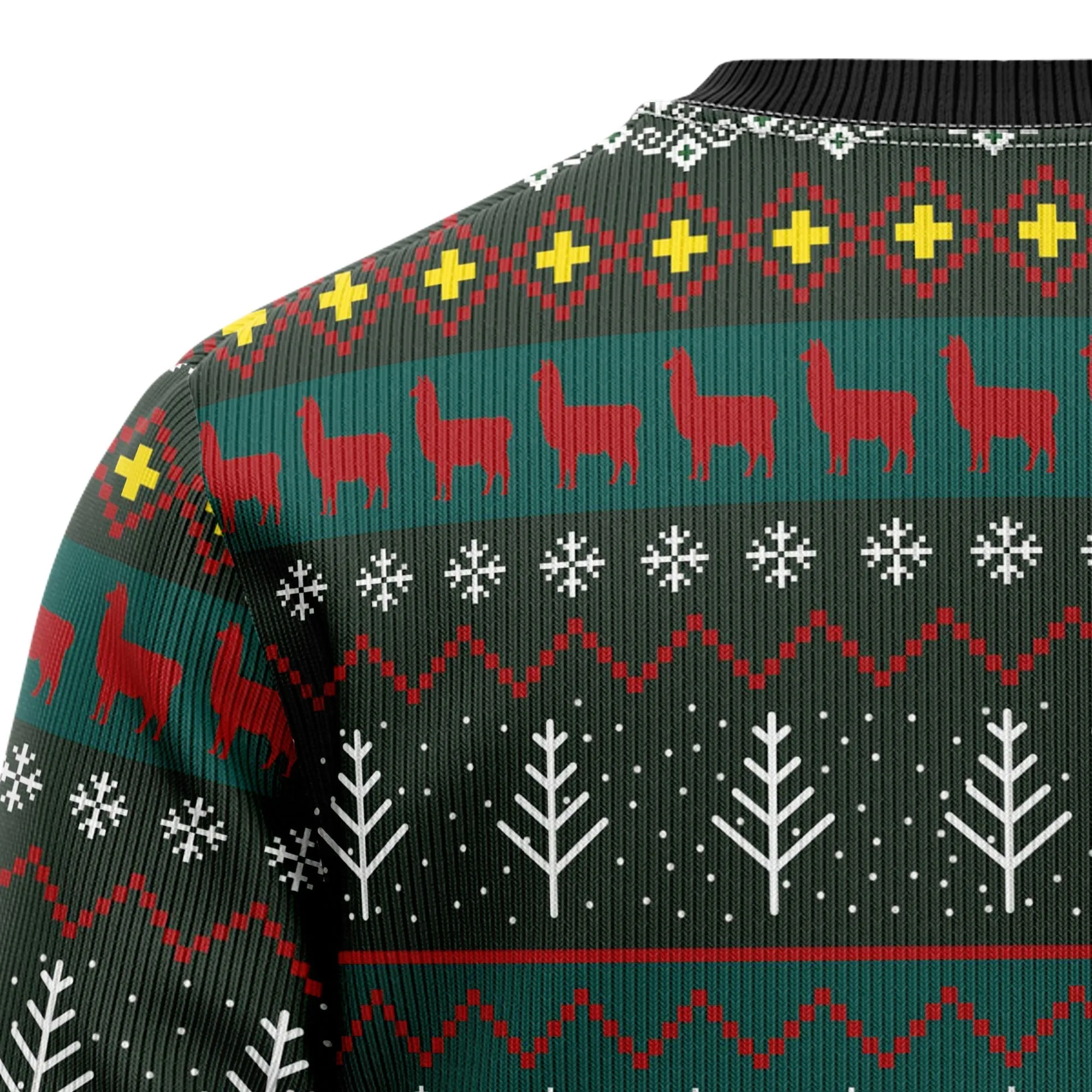 Ugly Christmas Sweater JulesRoche All-Over Print Winter Pullover