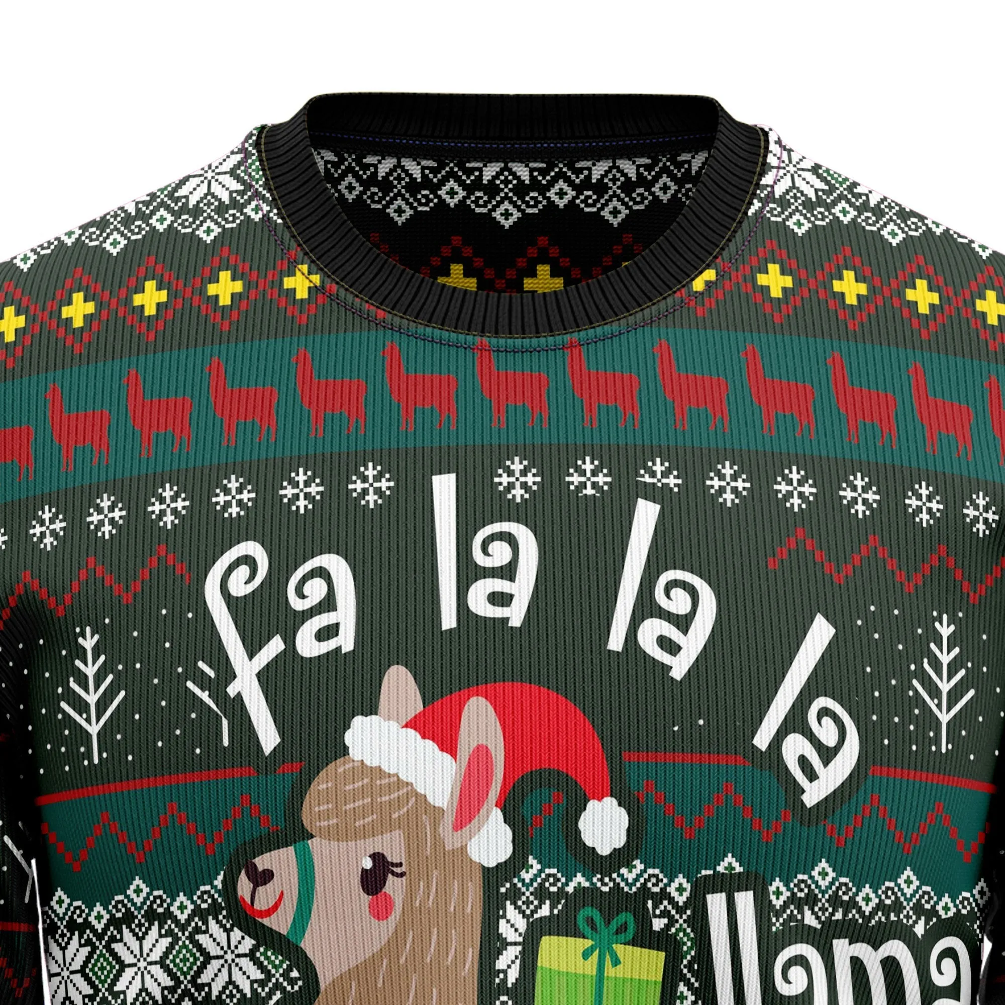 Ugly Christmas Sweater JulesRoche All-Over Print Winter Pullover