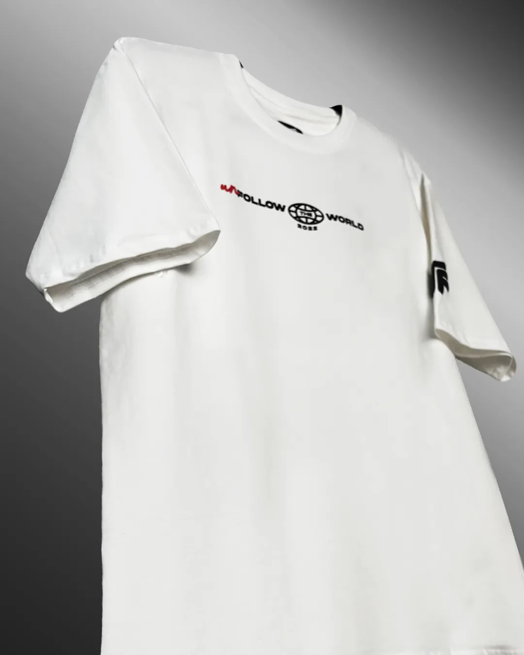 UNFOLLOW THE WORLD Heavyweight T-shirt