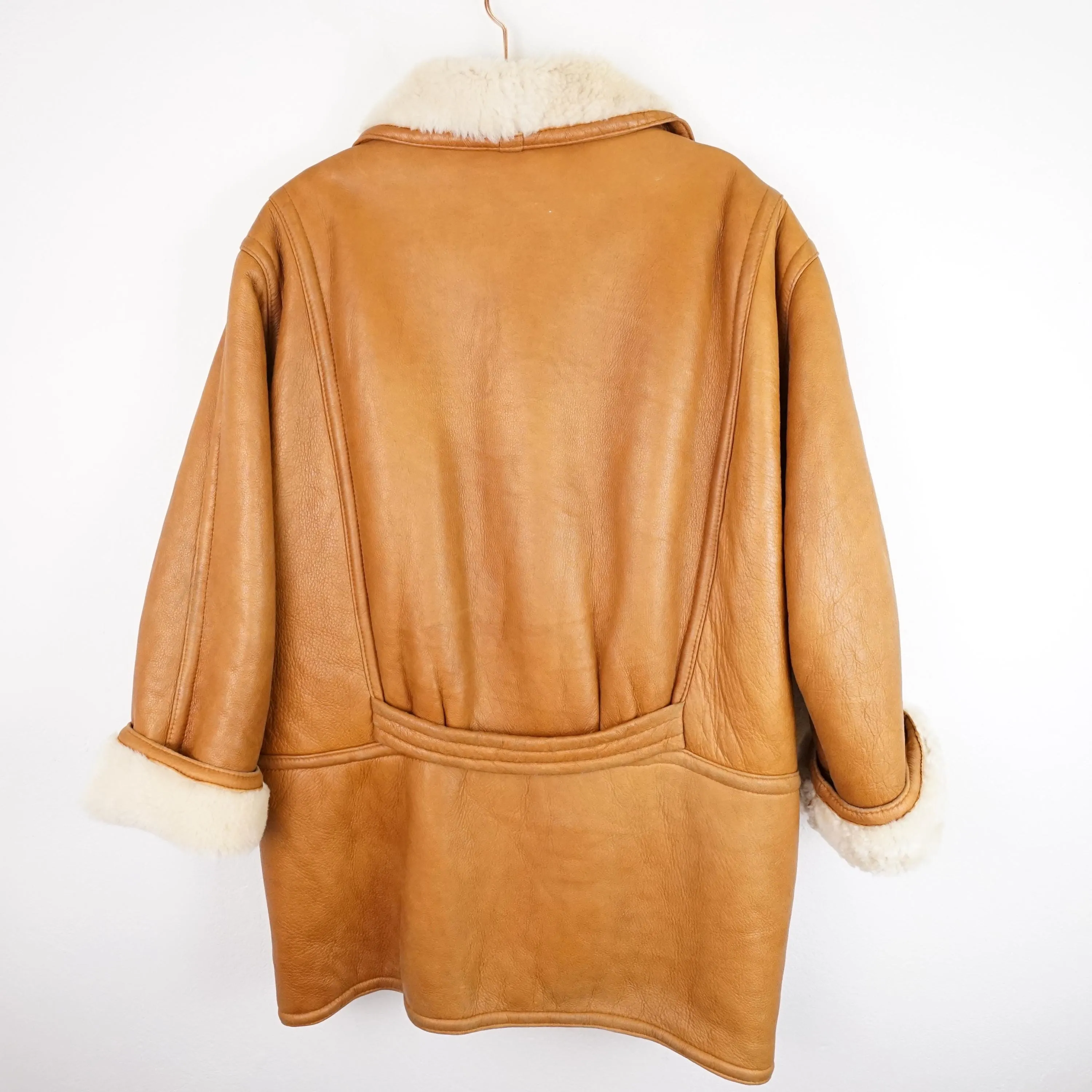 Vintage Shearling Coat Size L