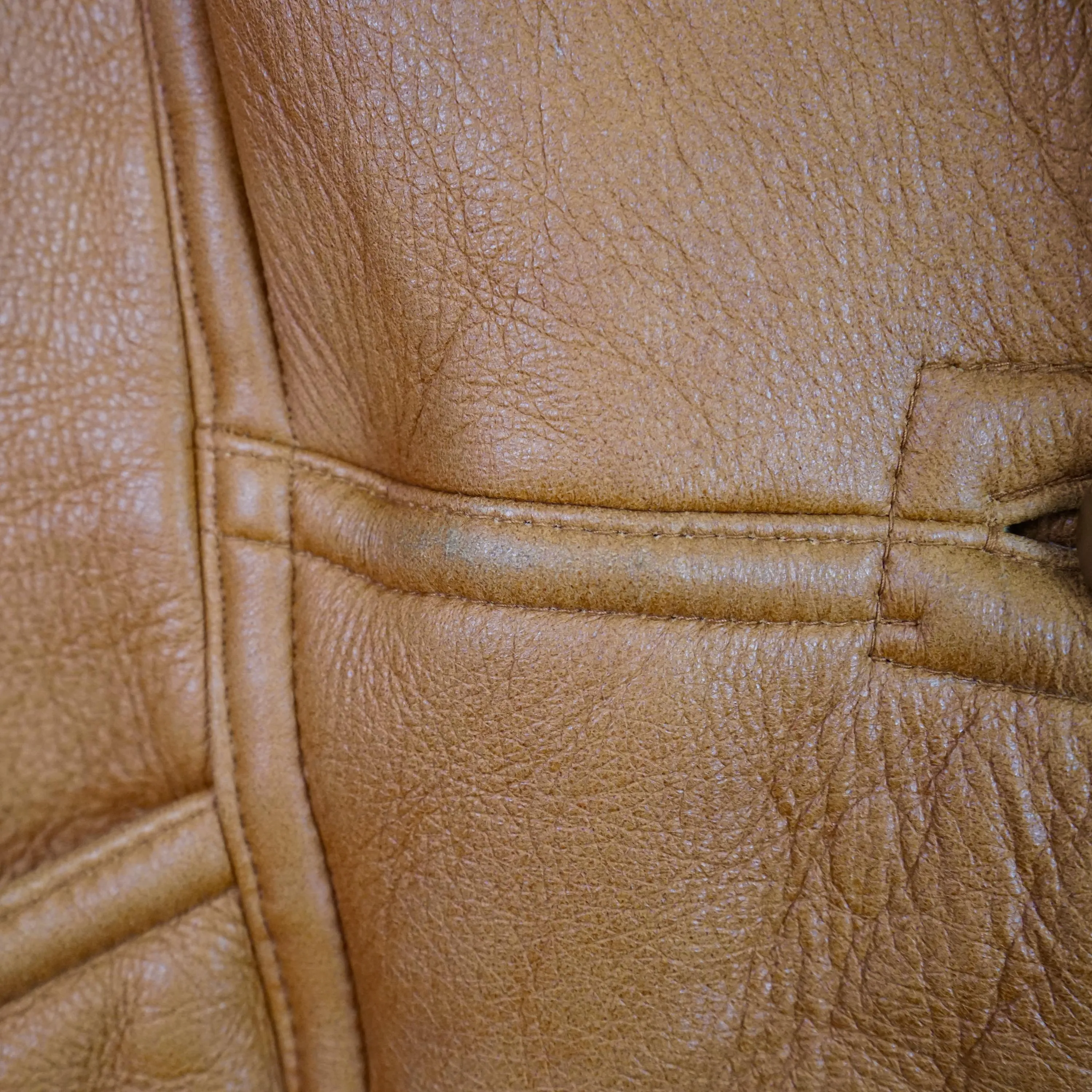 Vintage Shearling Coat Size L