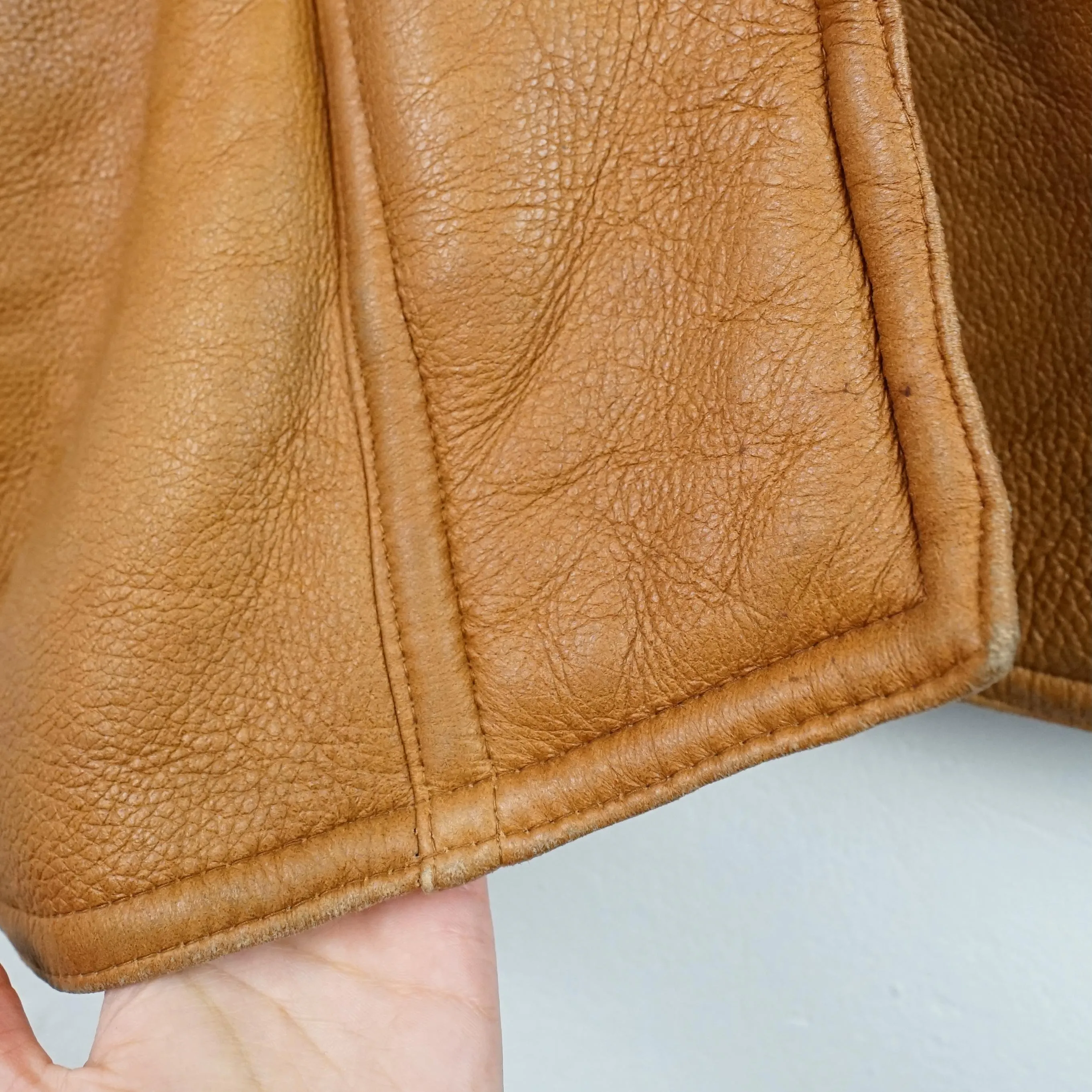 Vintage Shearling Coat Size L