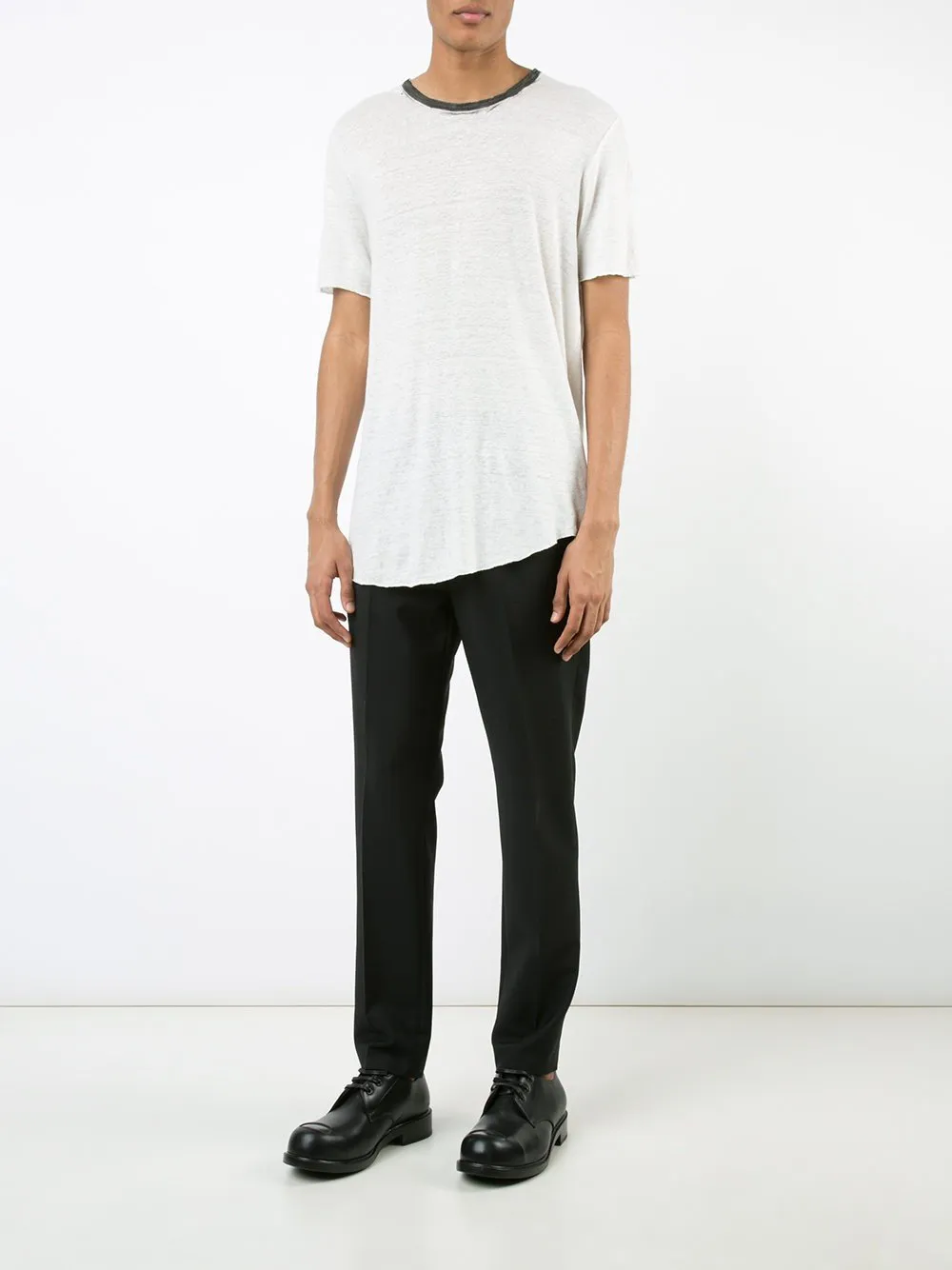 White Linen Tshirt