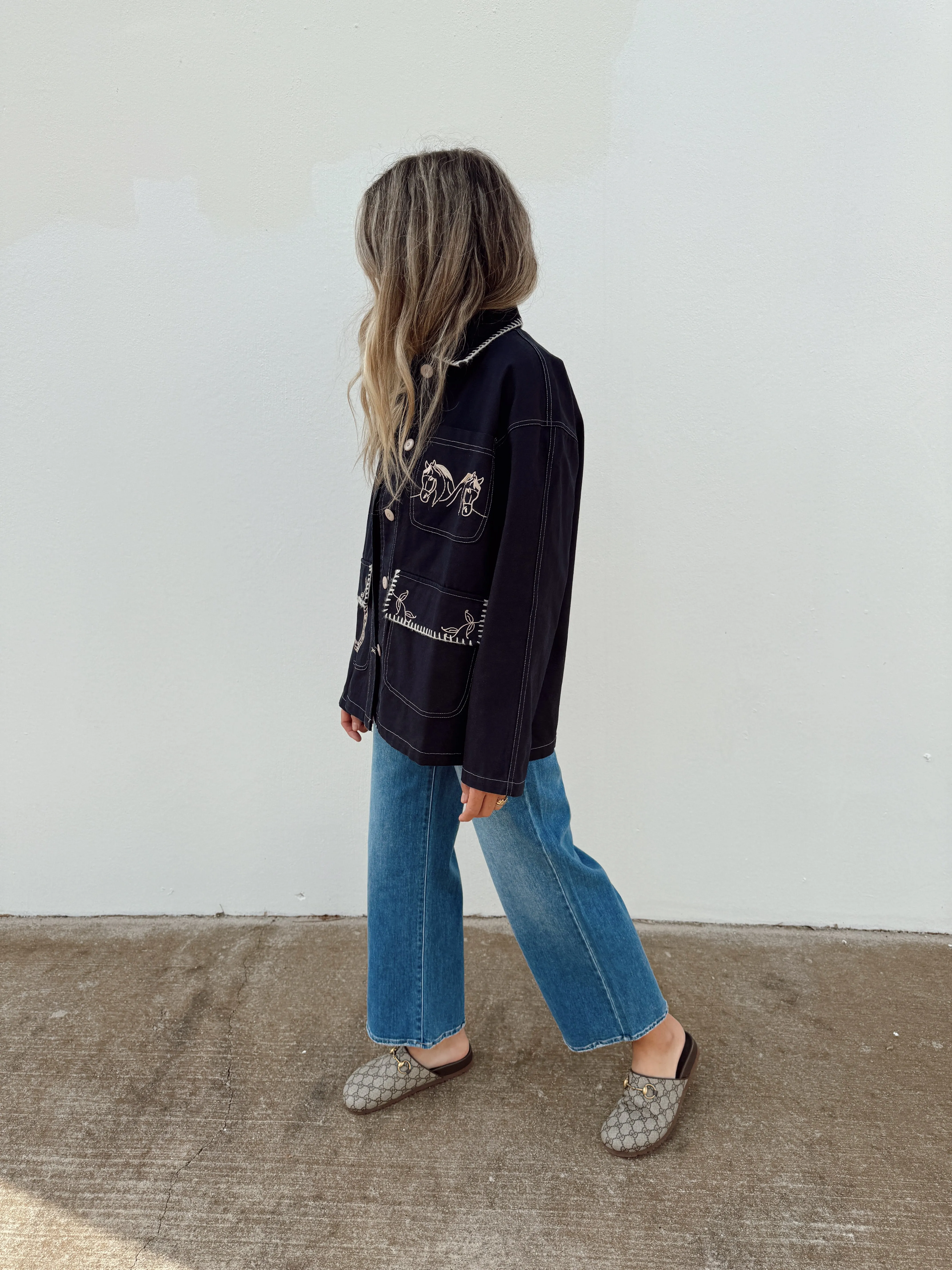Wild Frontier Denim Shacket