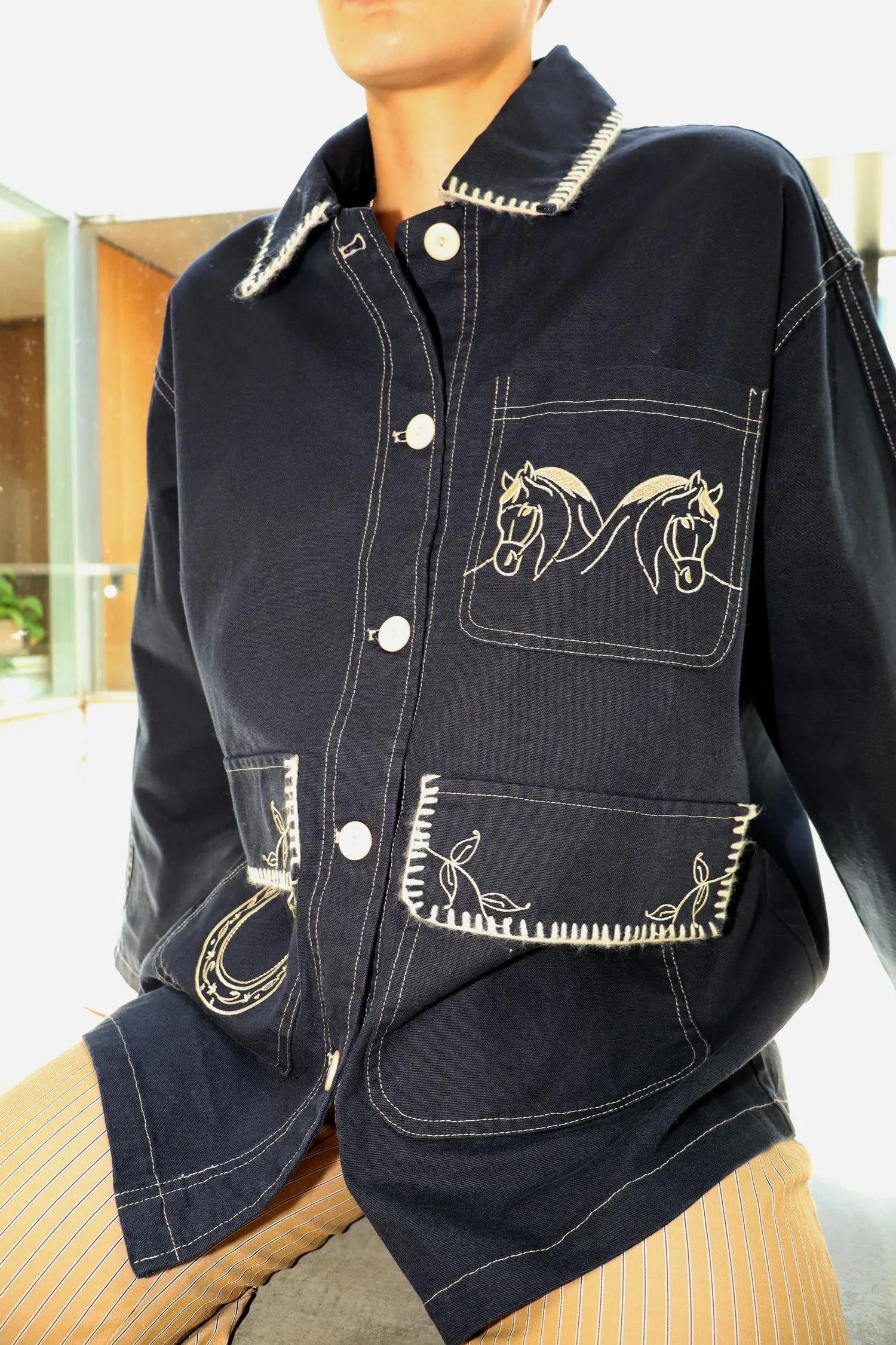 Wild Frontier Denim Shacket