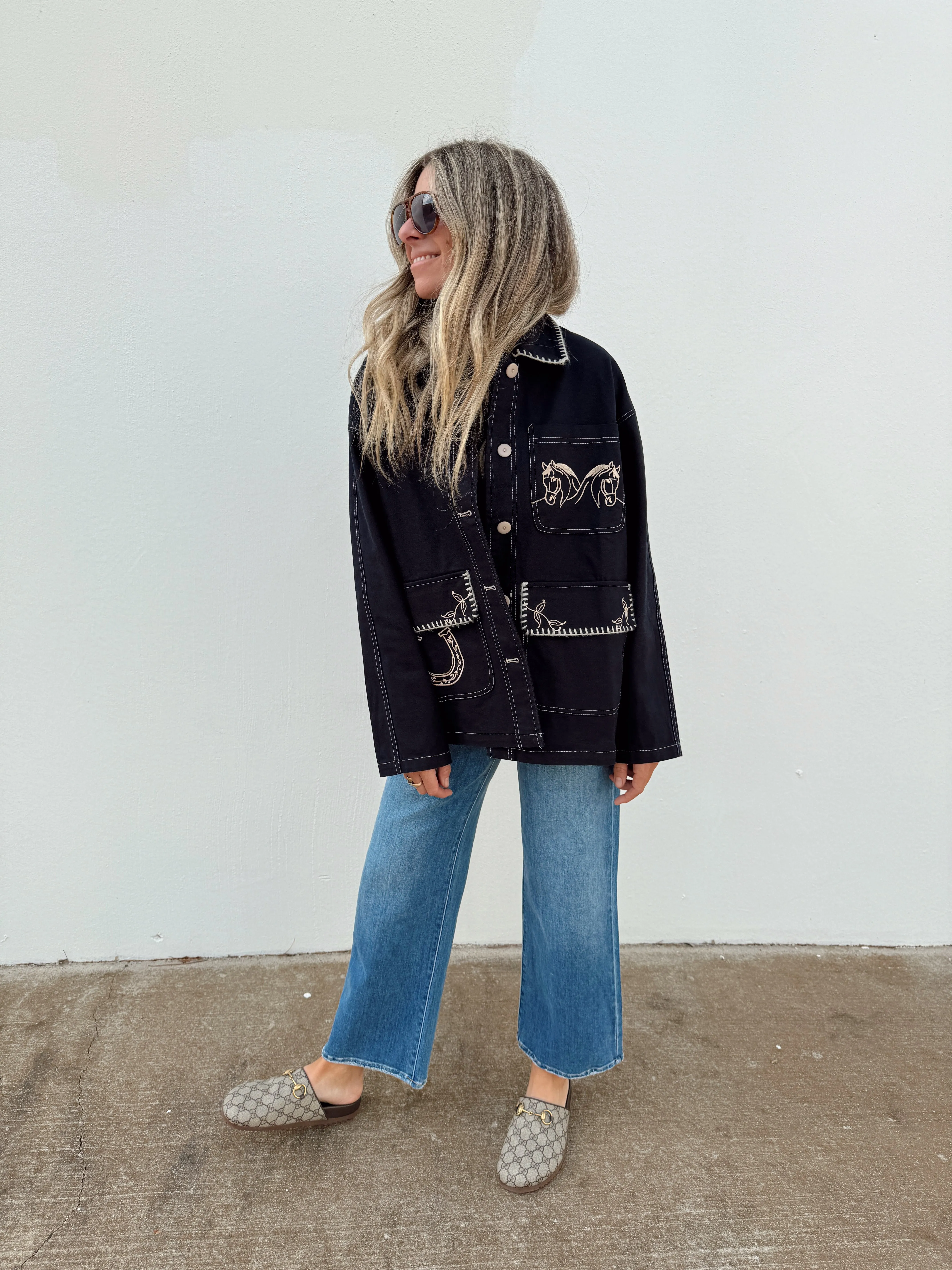 Wild Frontier Denim Shacket