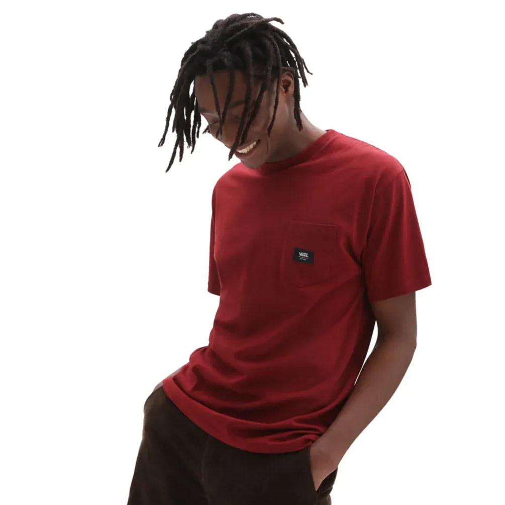 Woven Patch Pocket Tee