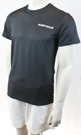 Xamsa Mesh T-shirt Grey with Logo