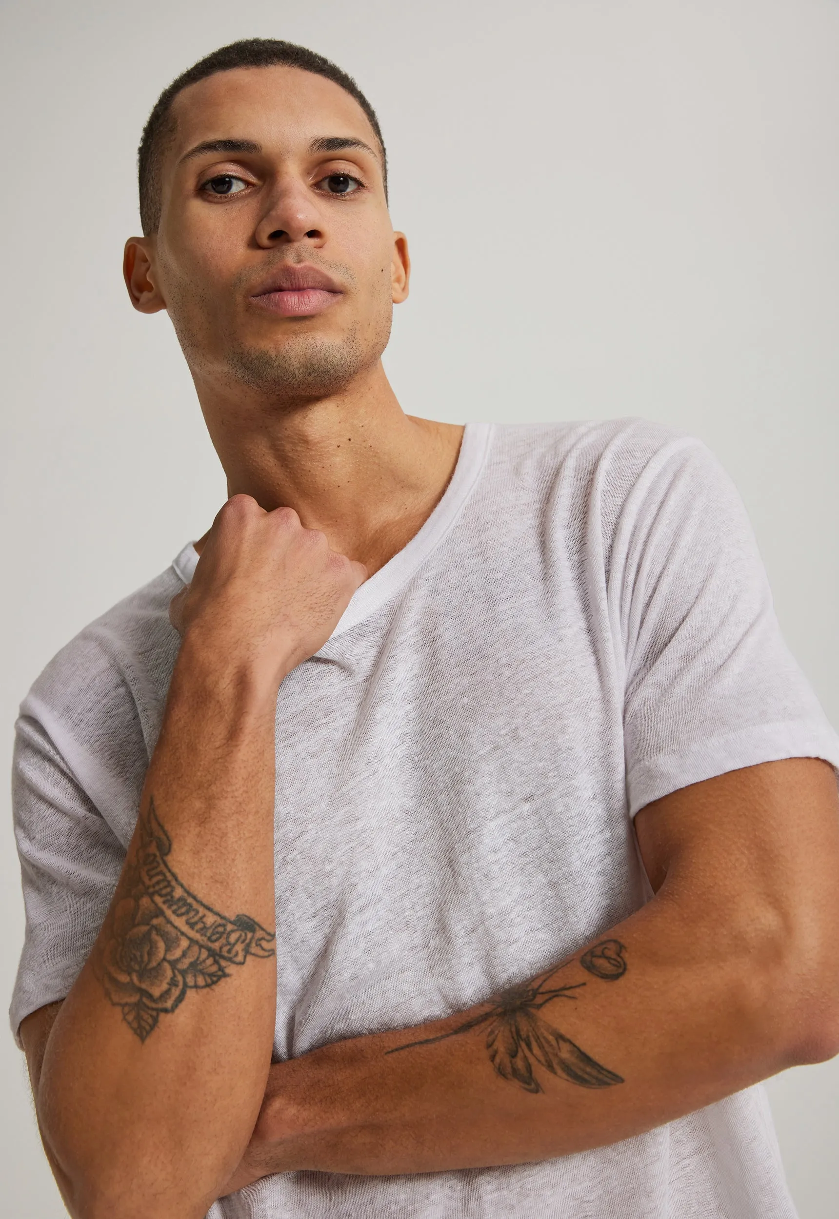 Yale Tee in White