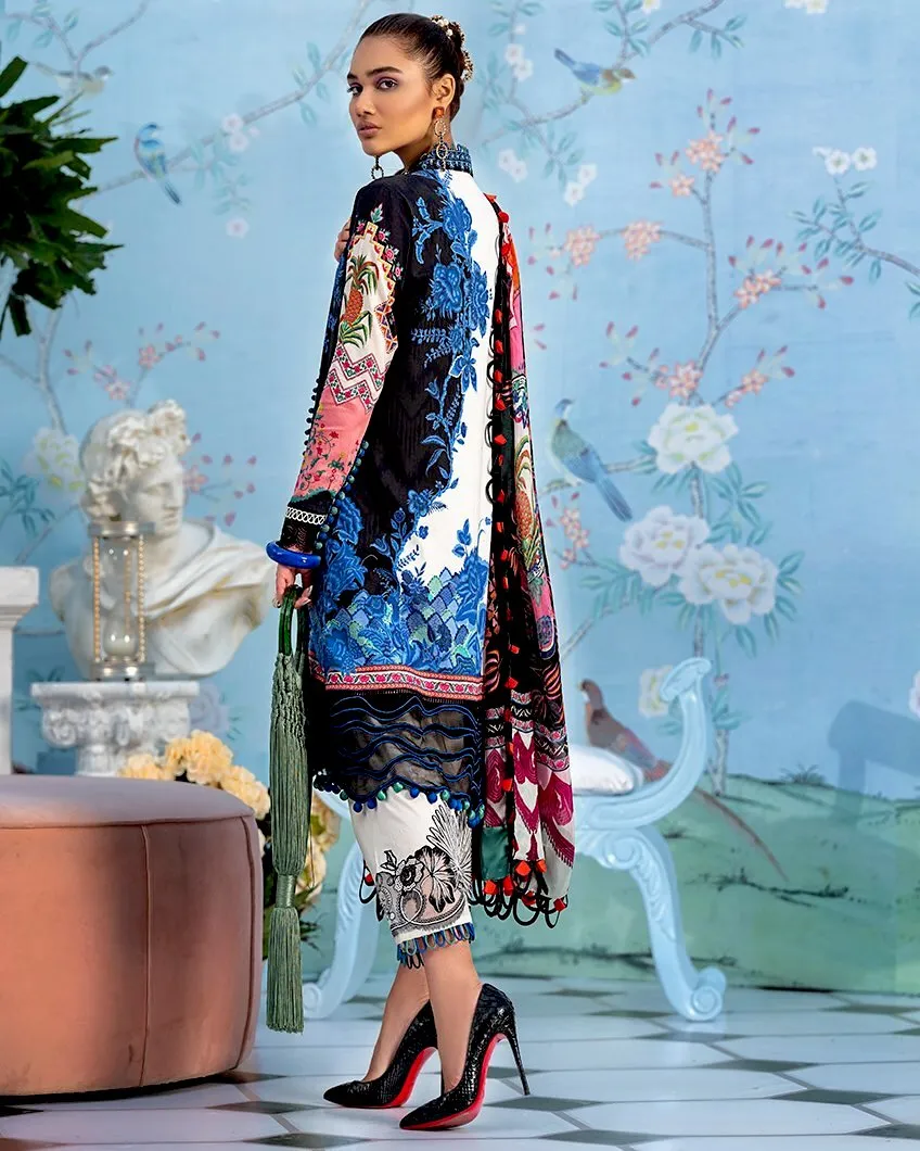 Zaha by Khadijah Shah – Spring/Summer Lawn Collection 2020 – JUNIPER (ZL-15)